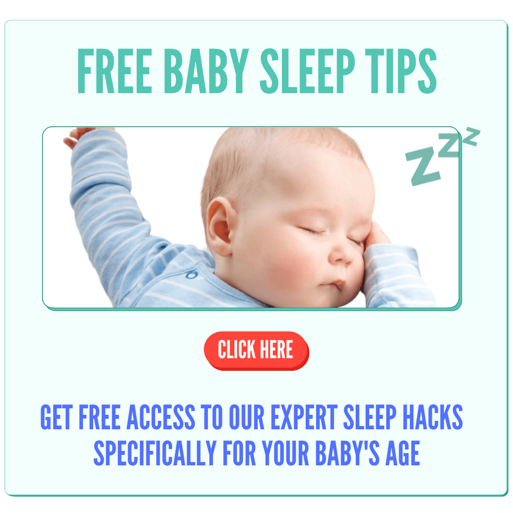 Free baby sleep tips according to your baby's age