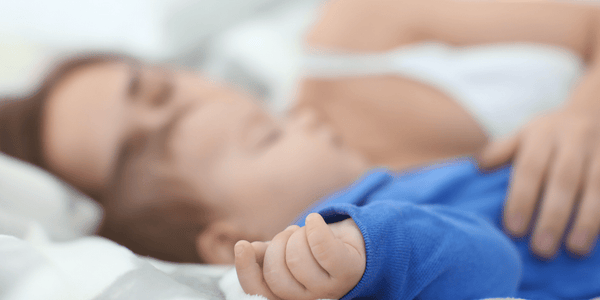baby in bed co sleeping problem and solution