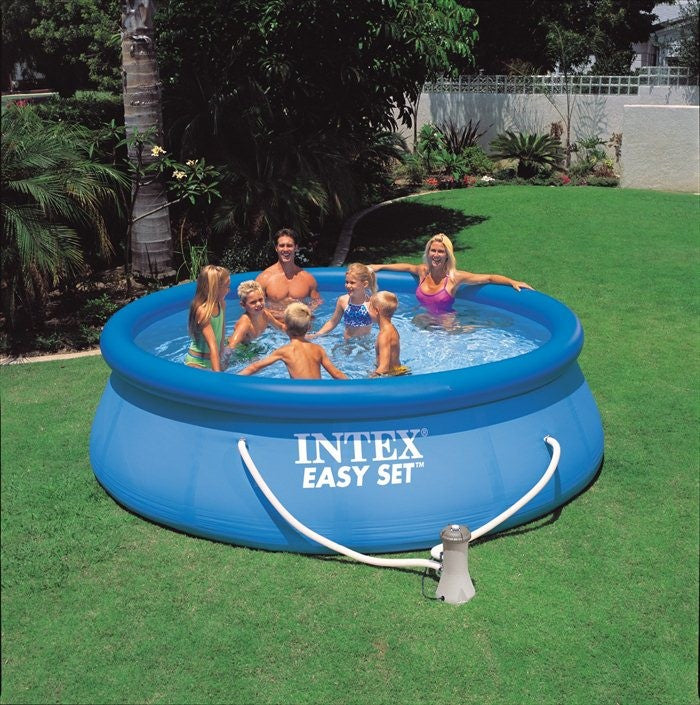 Aan boord component Leer Intex Easy Set zwembad Ø 366 x 91 cm -Met 12-Volt filterpomp –  ZwembadRecreatie
