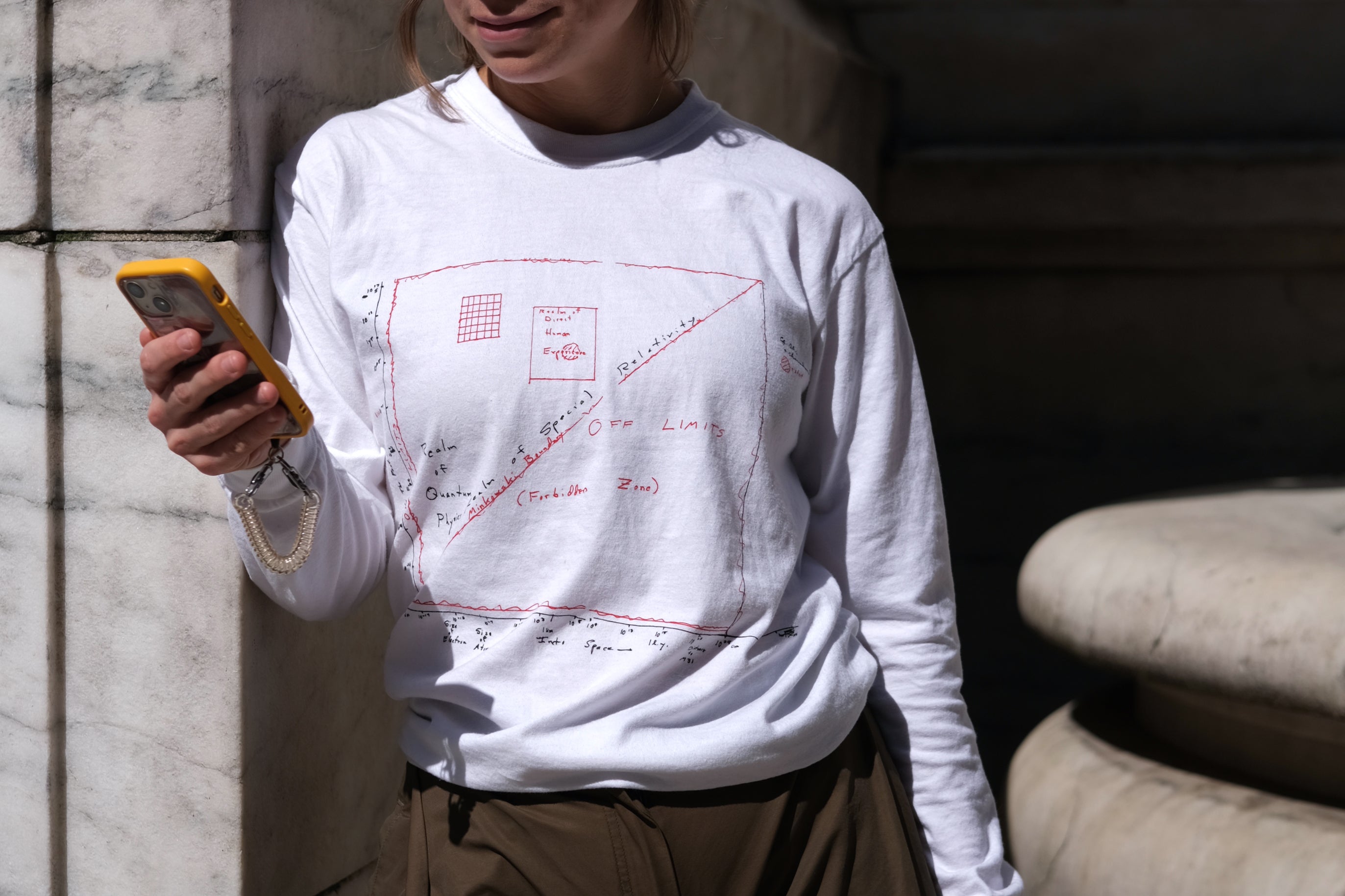 Diagram of All Space and Time - Long Sleeve Shirt — Are.na Store