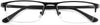 Levi Rectangle Black Eyeglasses rom ANRRI, closed view