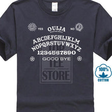 Load image into Gallery viewer, T Shirts Online Men&#39;S Short Original Ouija Board Magic Goth Witchcraft Punk Rock Office Crew Neck Summer Tee Shirt