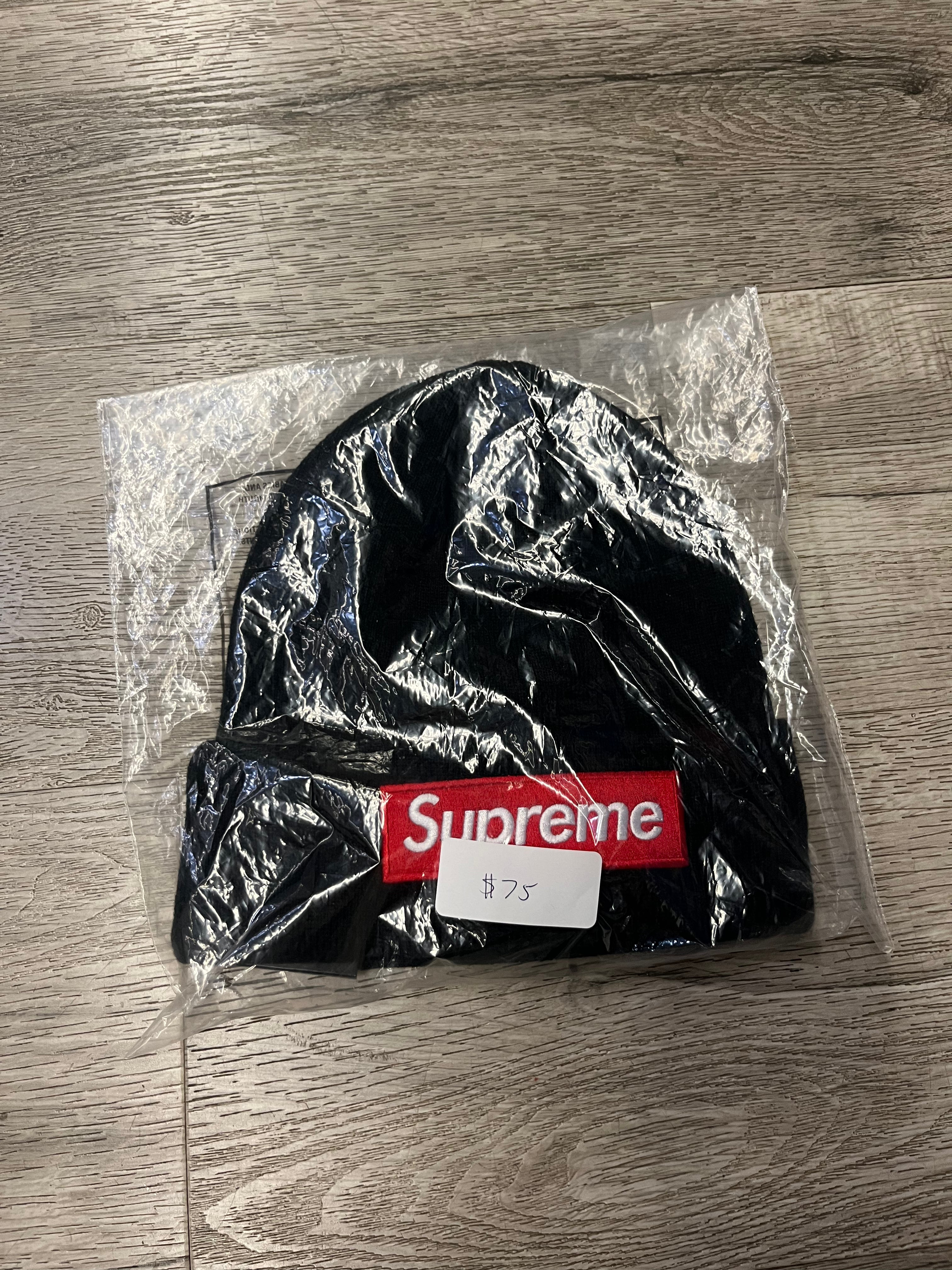 Supreme Black Box Logo Beanie