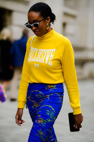 Street Style: Classic Gold Hoops