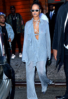 Vintage Rihanna Fashion Cross Sign Pendant Necklace
