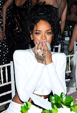 Buy stackable jewelry like Rihanna