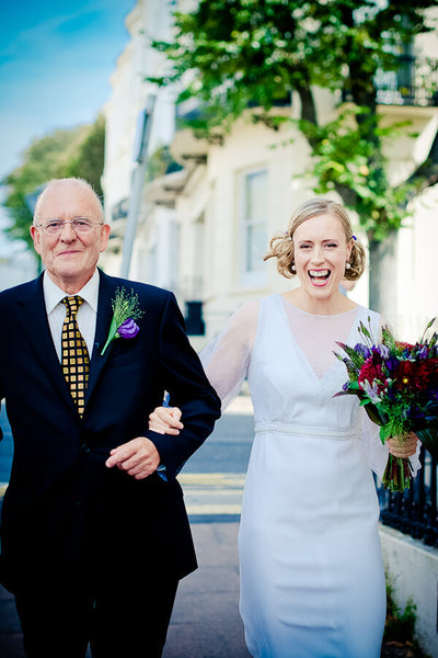 Vintage wedding dress from Hope and Harlequin