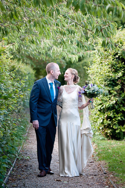 Vintage wedding dress from Hope and Harlequin