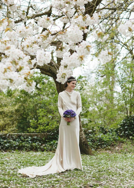 Vintage wedding dress from Hope and Harlequin