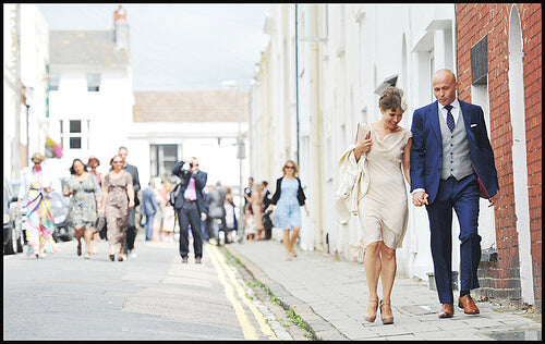 Vintage wedding dress from Hope and Harlequin