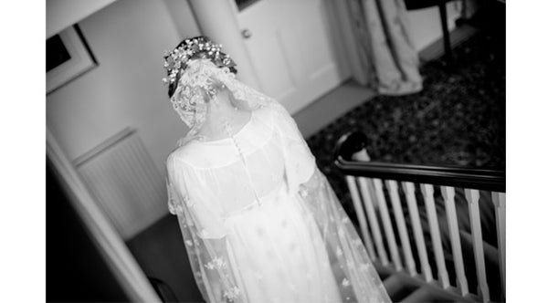 Vintage wedding dress from Hope and Harlequin