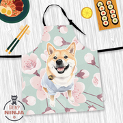 おしゃれな絵描くオリジナルエプロン 凄く実用なキッチンツール Pet Ninja Gift