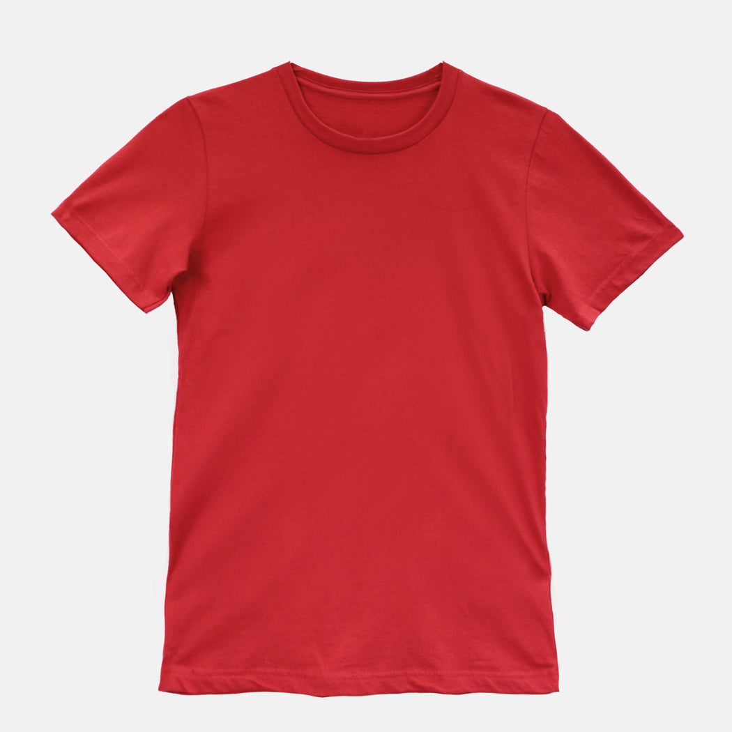 bella canvas red shirt