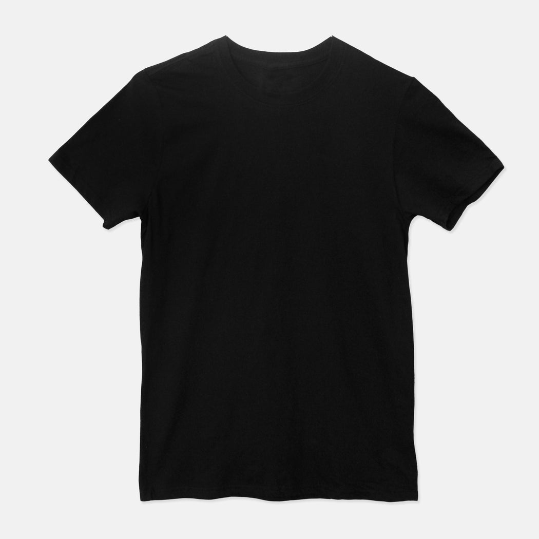 black t shirt gildan