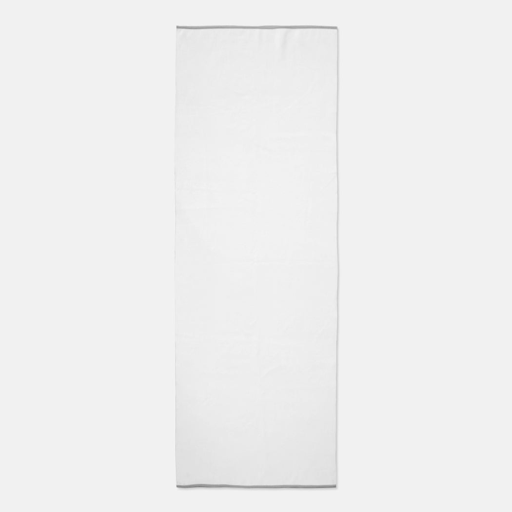 white yoga mat