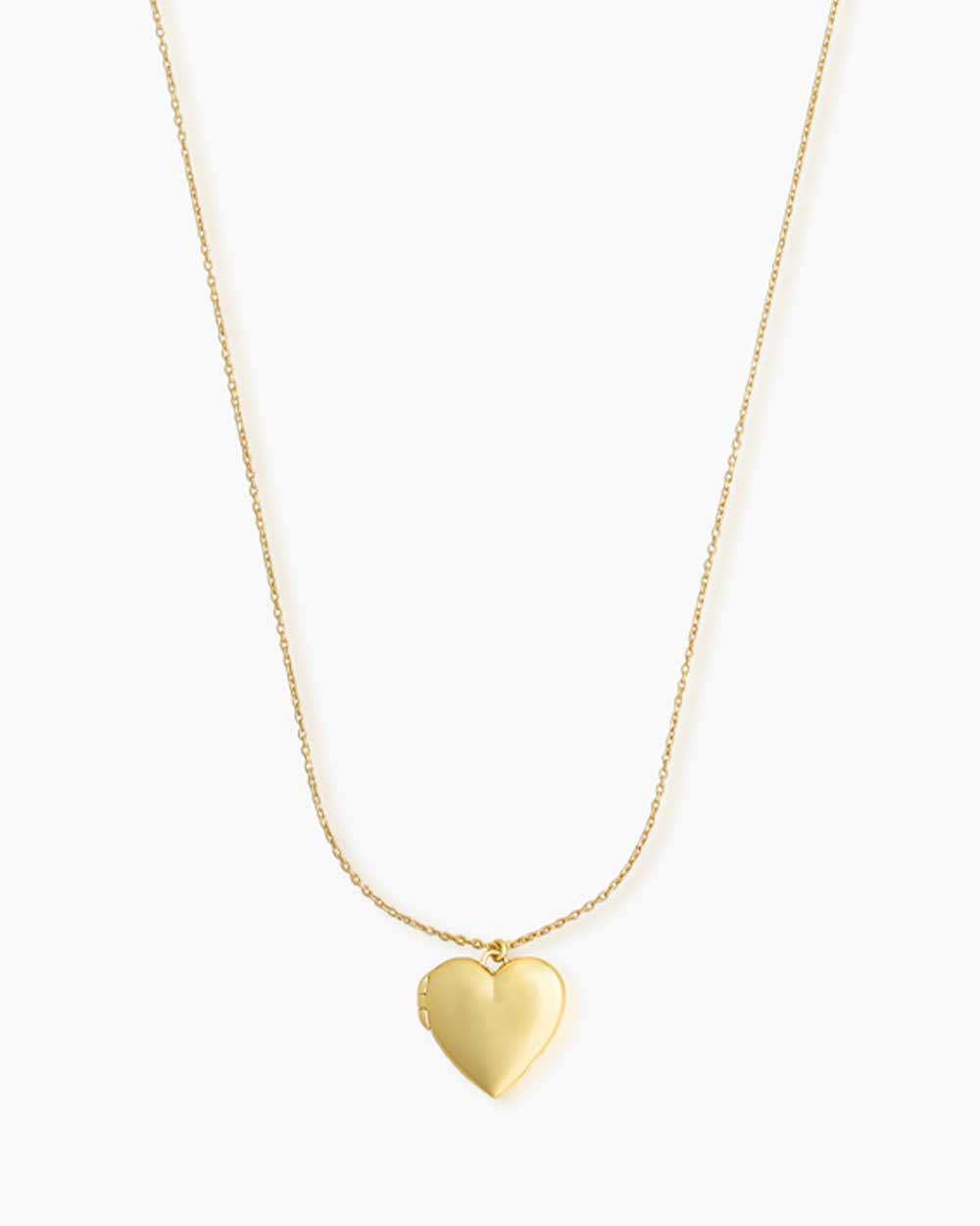 Amazon.com: HONEYCAT Keepsake Mini Locket Necklace in 18k Gold Plate  Minimalist, Delicate Jewelry (G): Clothing, Shoes & Jewelry