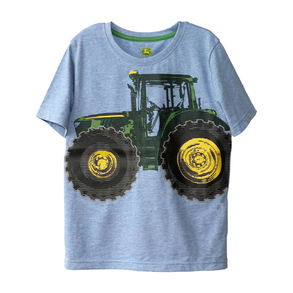 JOHN DEERE Truck Blue Boys Cotton T shirt – Globalstock