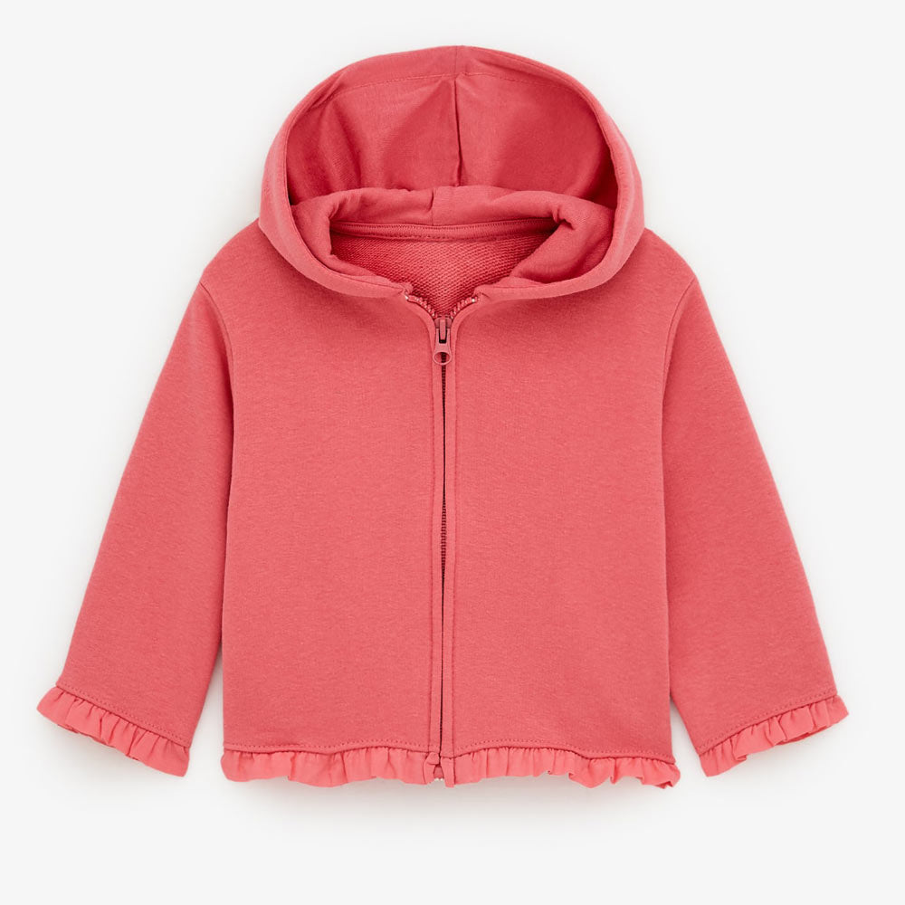 zara pink hoodie