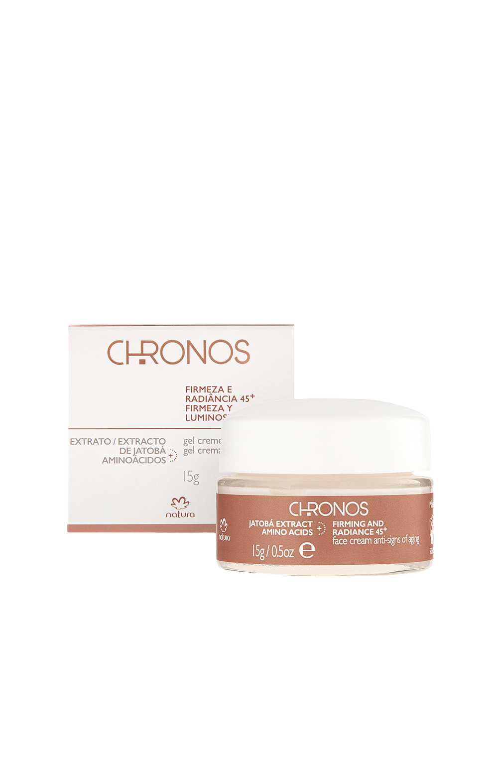 Chronos Firming & Radiance Face Cream 45+ Deluxe Sample 15g - Natura