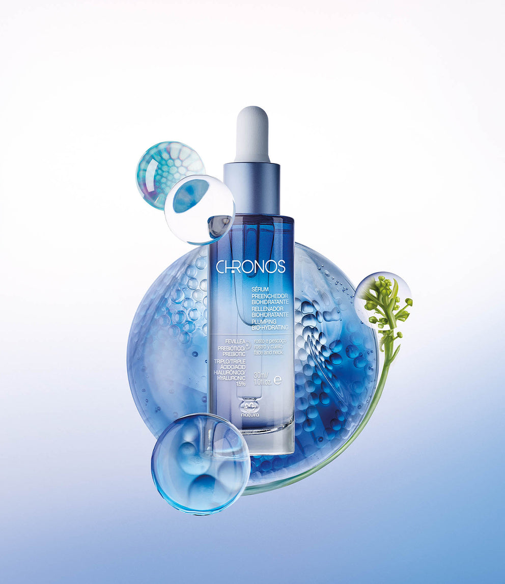 Chronos Aqua Plumping Bio-Hydrating Serum - Natura