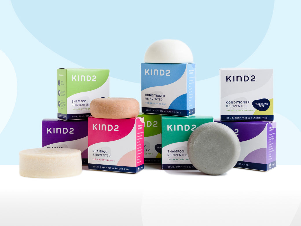 KIND2 Shampoo and Conditioner Bars