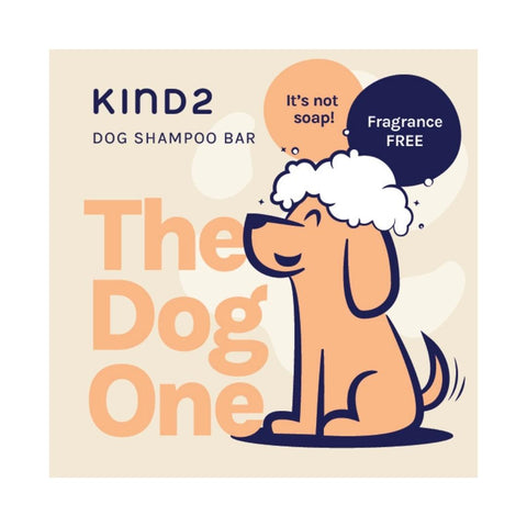 KIND2 The Dog One Fragrance Free Shampoo Bar