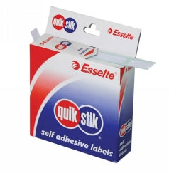 Label Quik Stik Disp 29x76 White (BOX)