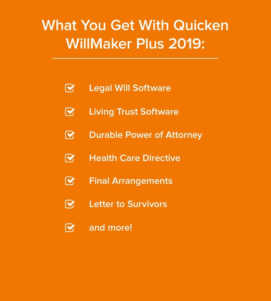 quicken willmaker plus 2019 amazon