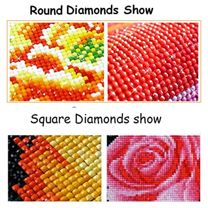 Diamond Painting - Round vs Square? Which is Better, Easier