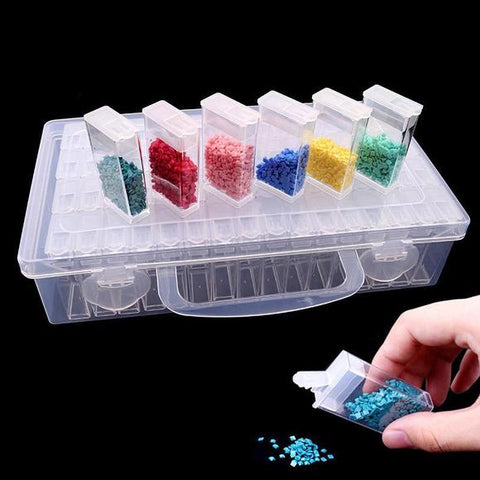 Diamond Painting Trays - Diamond Painting Art Tools Tray Organizer Beads  Rhinestone Tray Nail Plastic Sorting Trays Kit For Diy Art Craft Supplies -  Temu Japan