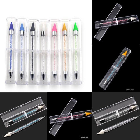 LED Lighted Diamond Painting Pen, DIY Diamonds Art Craft Light Pens Tool  with Replacement Head Kit, Crystal Paintings Glue Clay Drill Tools Pack,  Best Multi Colored Paint Product Piece, Adults Multicolored Supplies