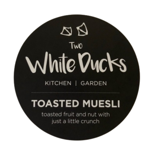 Two White Ducks muesli at The Hamilton Hamper