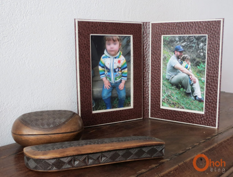 Pick your favourite photos and DIY Cardboard Photo Frames