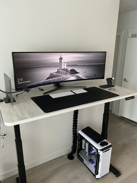 Our best stand up desk offers ergonomic comfort