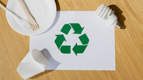 Start using recyclable materials to save the earth