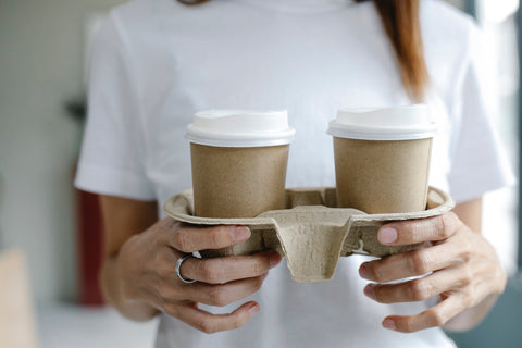 Single-Use Coffee Cup - How Does Recycling Reduce Carbon Emissions | EFFYDESK Blog