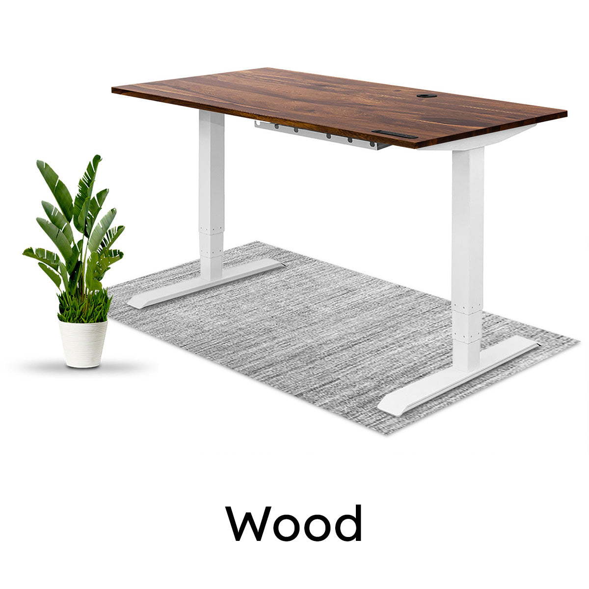 Solid Wood Standing Desk