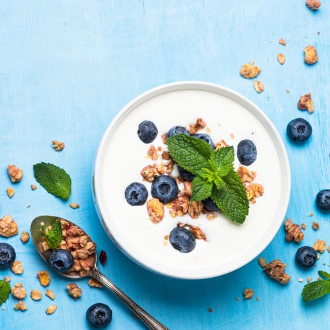 Greek Yogurt with berries