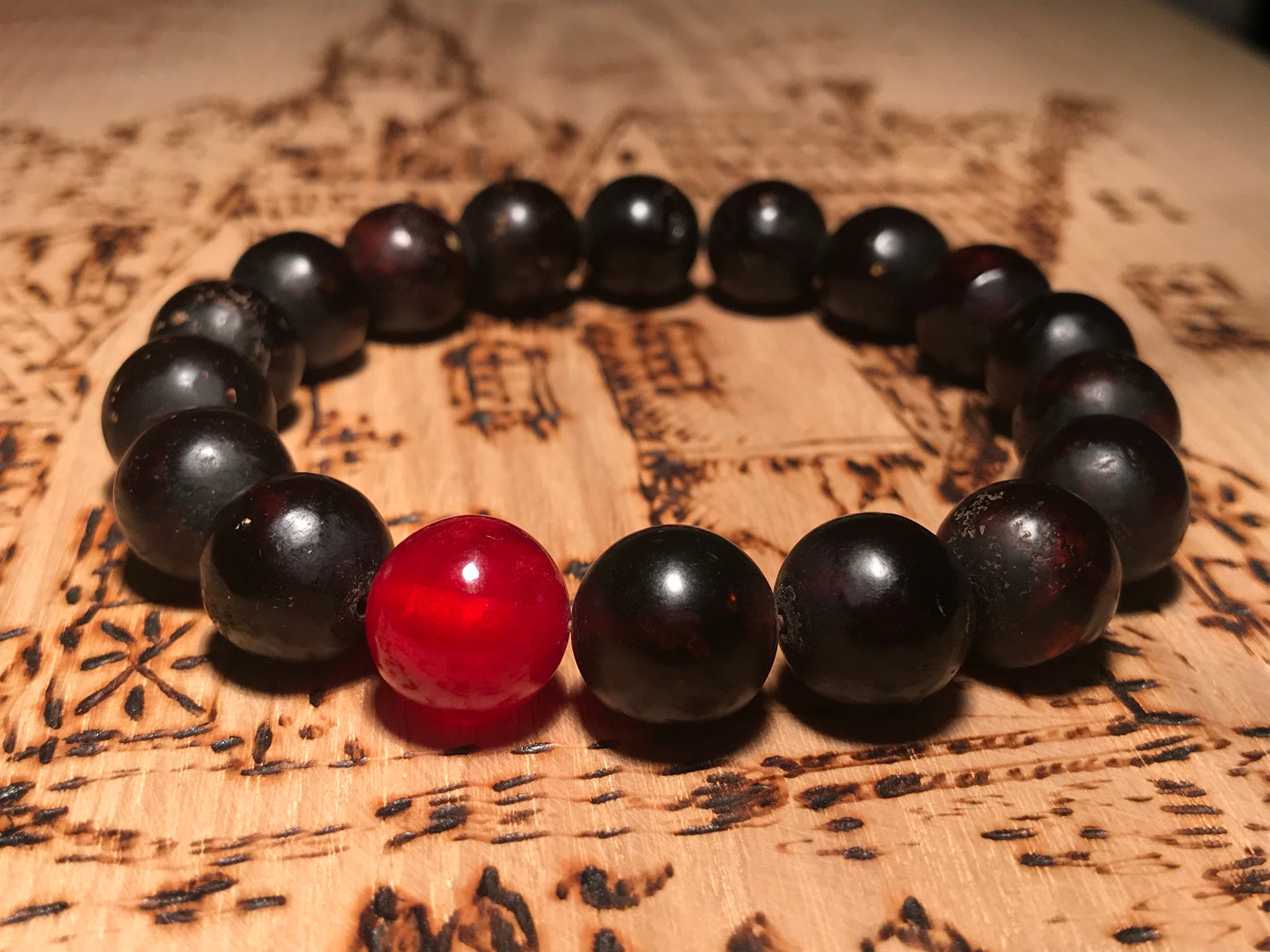 black amber bracelet