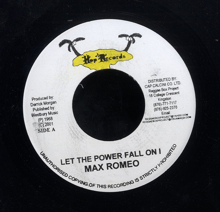 Max Romeo Let The Power reggaeレゲエレコード | adventure-guides.co.jp