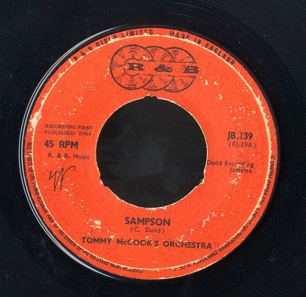 Sampson / Tommy Mccook（SKA） お買い物 ReggaeCollector.com McCook