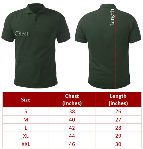 Semantic T-shirt Size Guide