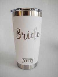 Bride Engraved YETI Tumbler