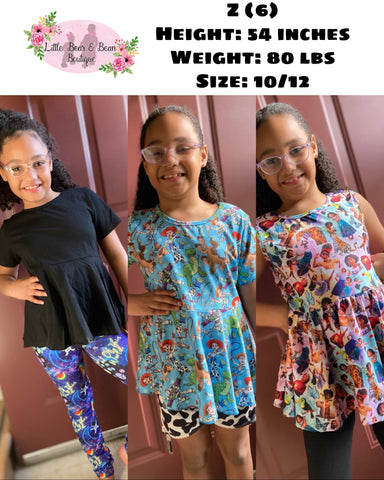 Meet Our Models (Sizing Guide) – Little Bear and Bean Boutique, LLC