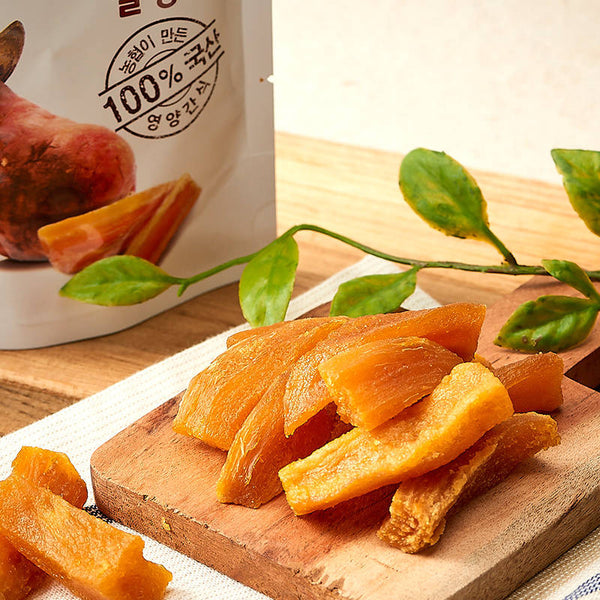  Korean  healthy 100 real Baked Dried Sweet Potato Chewy 