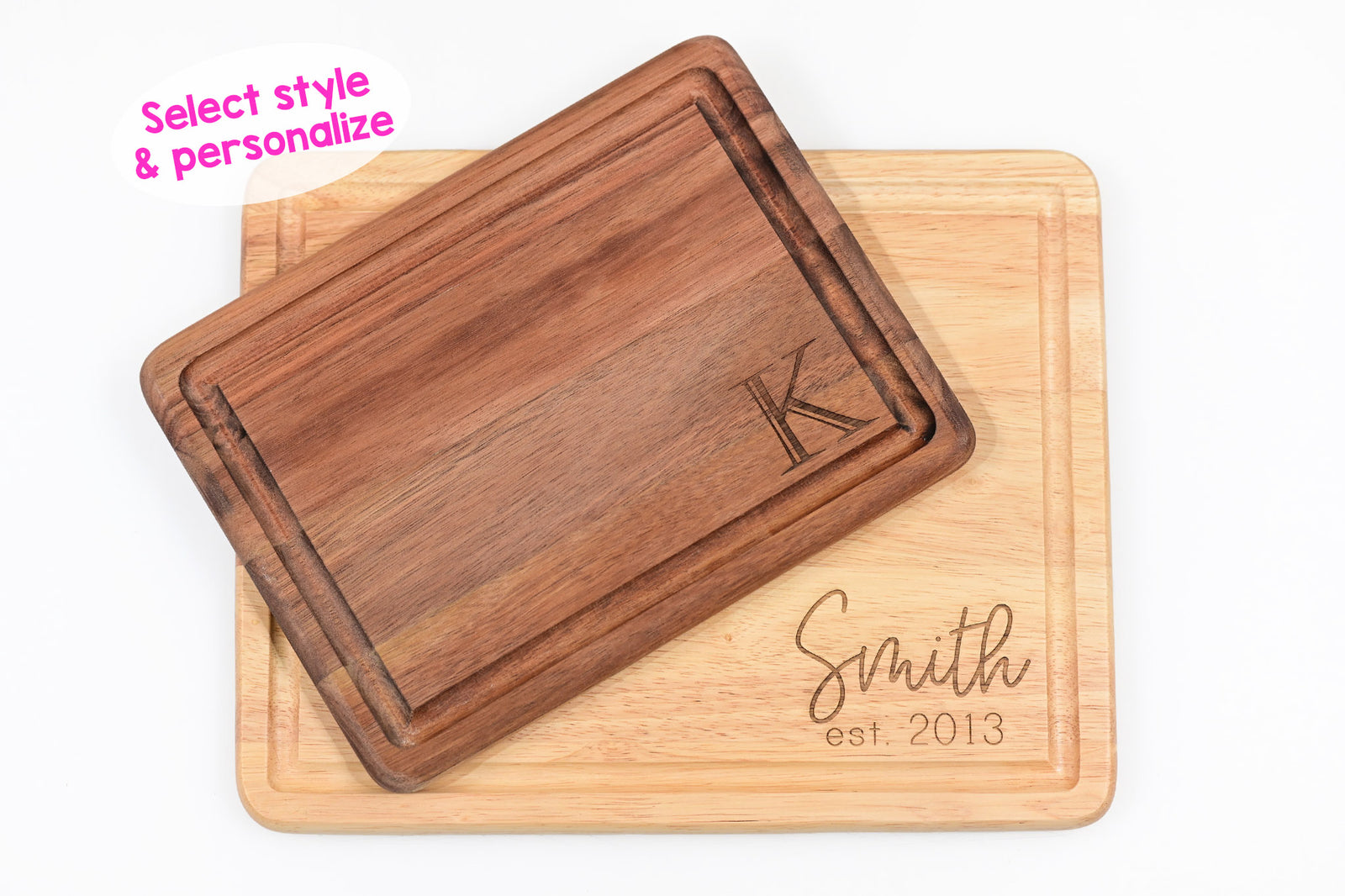 Personalized 12x17 Cutting Board - Key To Our Home