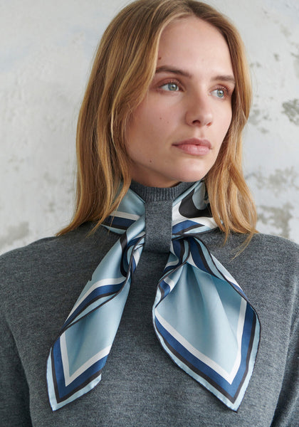 The Colt Scarf Knit with our Limited Edition Silk Scarf.