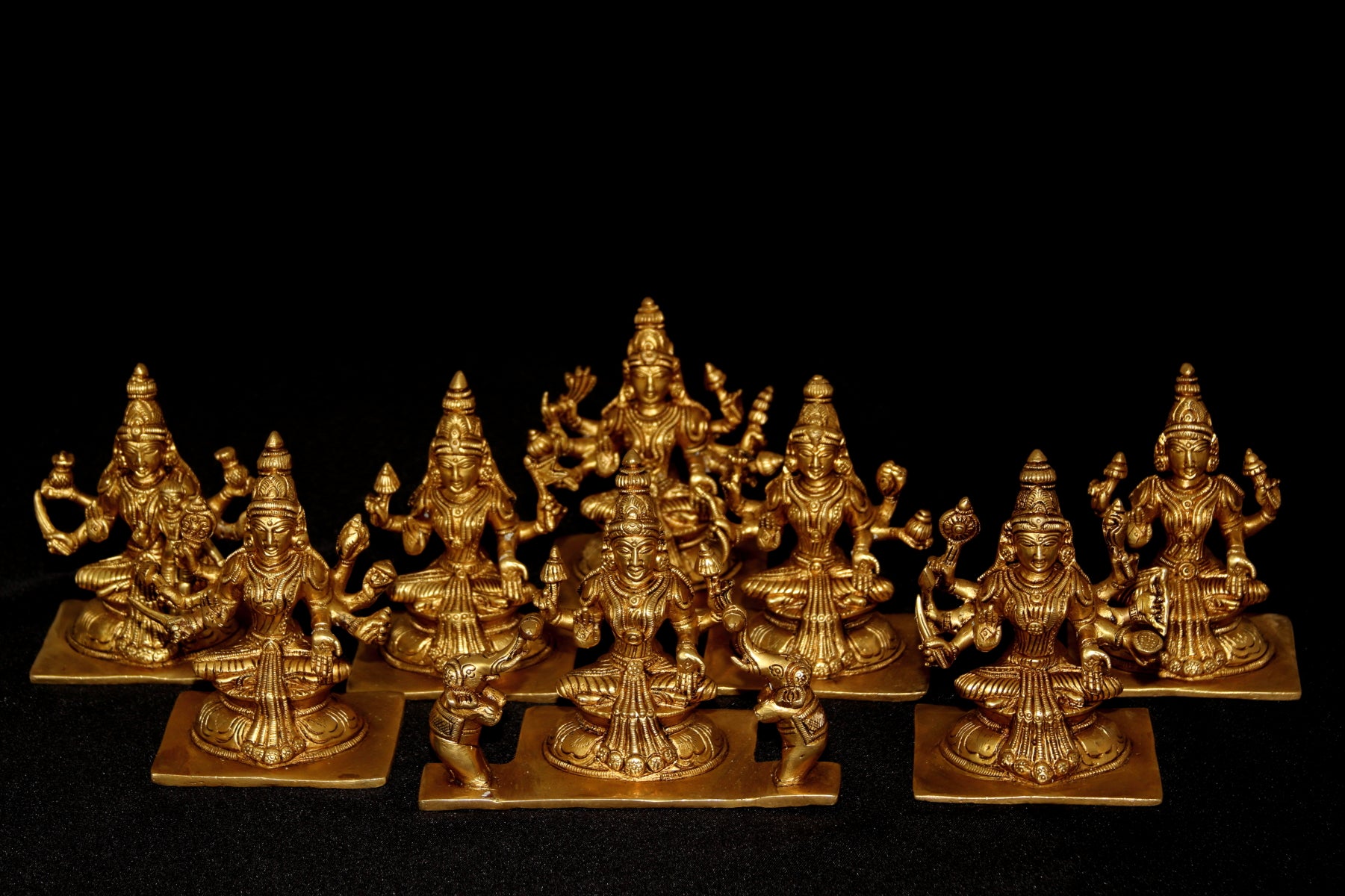 Brass Ashta Lakshmi