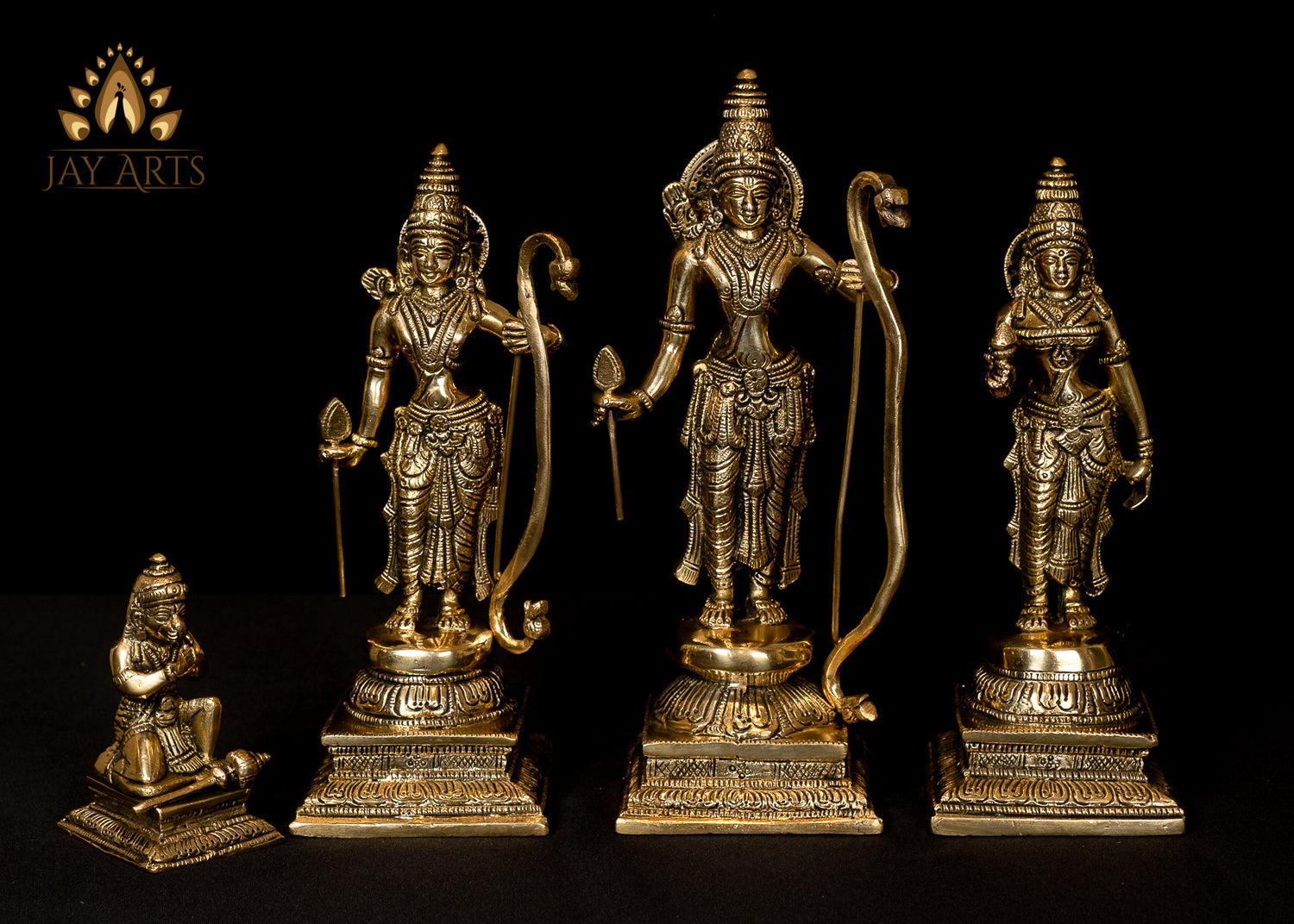 Ram Parivar, Hindu Rama Statue, Brass Rama Idol, Indian Brass ...