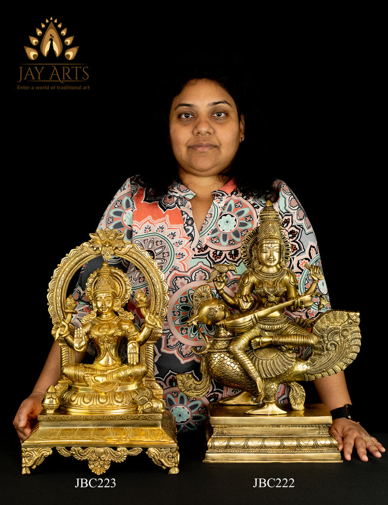 Goddess Mahalakshmi, Brass Lakshmi Statue, Hindu Goddess, Lakshmi ...